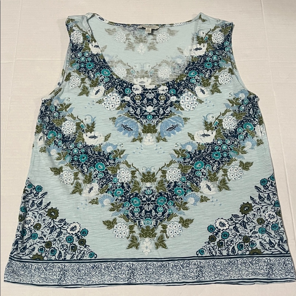 Lucky Brand Floral Sleeveless Top- Like New
